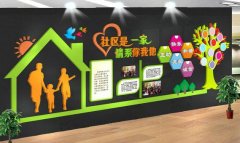 甘肅社區(qū)文化墻設計