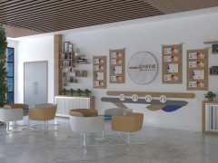 機(jī)關(guān)/社區(qū)職工書(shū)吧讀書(shū)角設(shè)計(jì)（圖組）